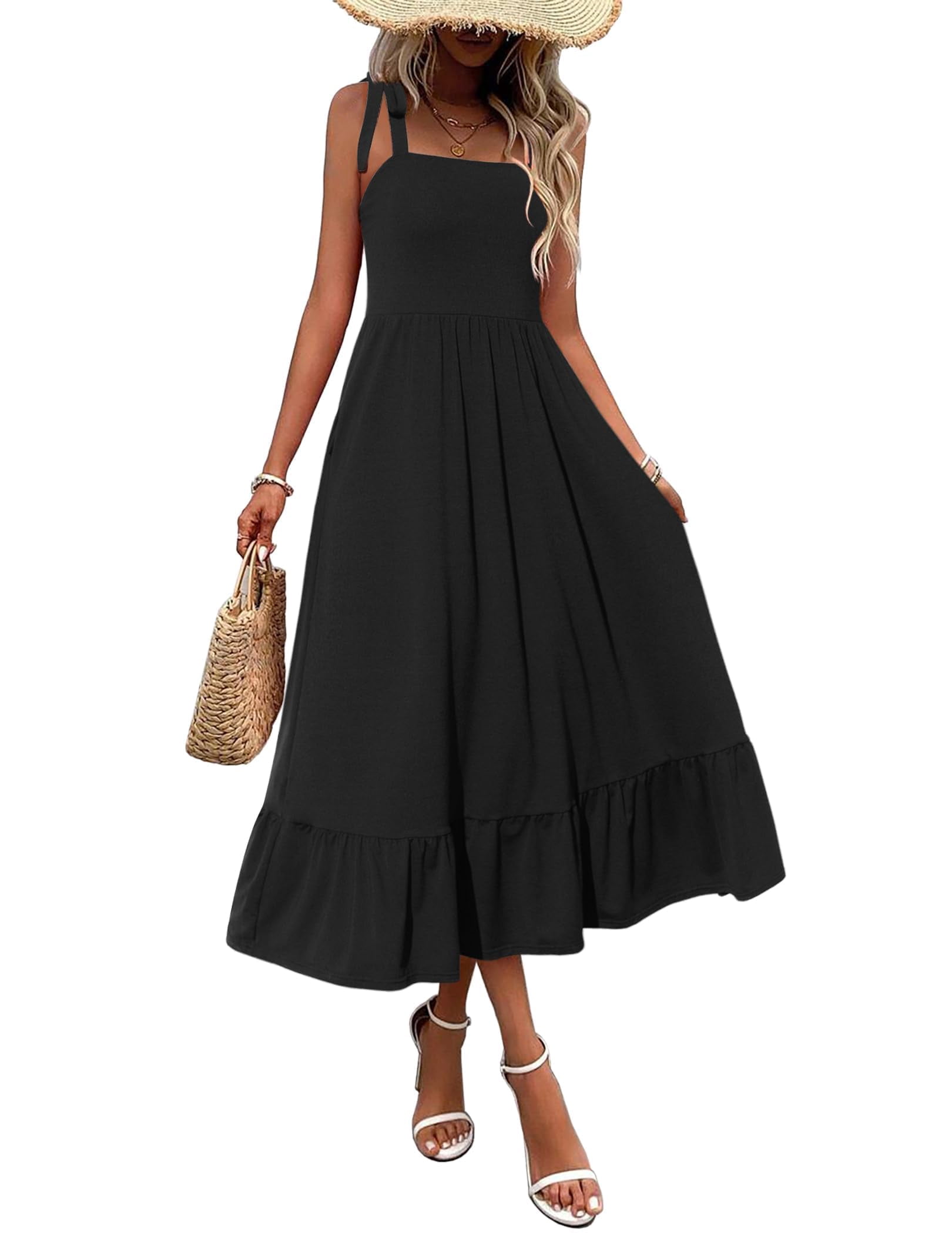 Vestidos De Verano Para Mujer, Manga Corta, Cuello En V, Floral