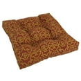 thumbnail image 1 of 19-inch Squared Spun Polyester Tufted Dining Chair Cushion, 1 of 3