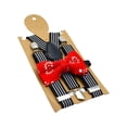 thumbnail image 4 of Conjunto de 2 pajaritas con tirantes para niños y niñas con 3 clips para cumpleaños Estilo A, 4 of 9