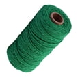 thumbnail image 4 of Cuerda de algodón hecha a mano, 3 mm de diámetro, de un solo color, tejidas para manualidades, cuerdas de 100 m, verde 1 Rollo sidaley HA5320-14B, 4 of 6