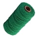 thumbnail image 4 of Cuerda de algodón hecha a mano, 3 mm de diámetro, de un solo color, tejidas para manualidades, cuerdas de 100 m, verde 1 Rollo Scienceny HA5320-14B, 4 of 6
