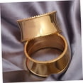 thumbnail image 4 of BESTYASH 5Ud Para Servilletas En Acero Inoxidable Dorado Oval Para Uso En Hotelería, 4 of 8