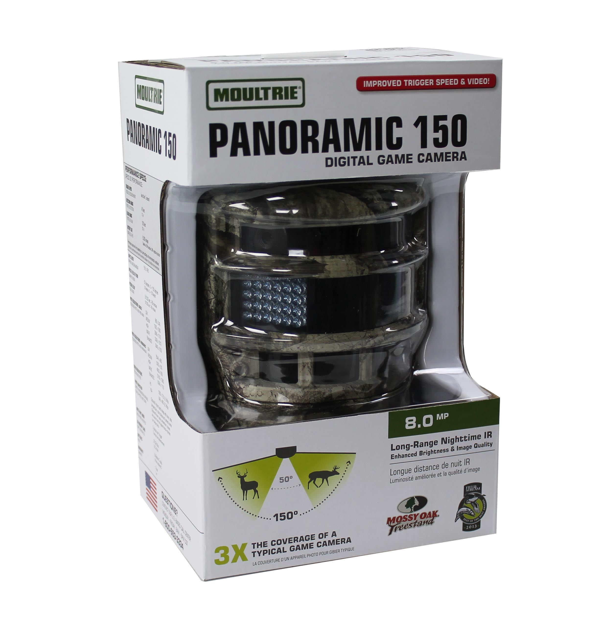 Game & Trail Cameras MOULTRIE P150 PANORAMIC TRAIL GAME CAMERA AND