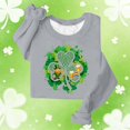 thumbnail image 2 of TaTaai Womens Holiday Graphic Sweatshirt St Patricks Day Long Sleeve Crewneck Loose Fit Casual Pullover Top Luck Theme Gift, 2 of 5