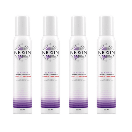 Nioxin 3D Intensive Density Defend For Colored Hair 6.7 oz (pack of 4)