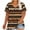 za-Black, variant on breaise Plus Size Tops for Women Summer Print T Shirts V Neck Short Sleeve Casual Basic Tee XL-5XL Free Shipping