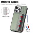 thumbnail image 3 of Case For FOXDOCK iPhone 16 Pro Stand Function RFID Blocking Magnetic Card Holder Complete Camera Safety, 3 of 5