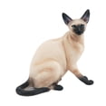 thumbnail image 3 of Cat Modelo Figura realista de gatito realizado Figurina en miniatura Simulación coleccionable Juguete Estatua de gato realista para el estante de boda Sentado 8x4.5x7.6cm, 3 of 8