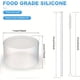 thumbnail image 2 of Juego de Sorbetes de Silicona de Reemplazo con Tapas a Prueba de Derrames y Bota Protectora para Tumblers Stanley H1.0 de 30oz/40oz | Sorbetes Transparentes a Prueba de Fugas y Manga Inferior, 2 of 4