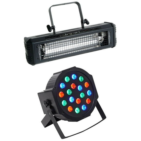American DJ Mega Flash DMX 800w Compact DMX Strobe Light Sound Sensor Wash Light