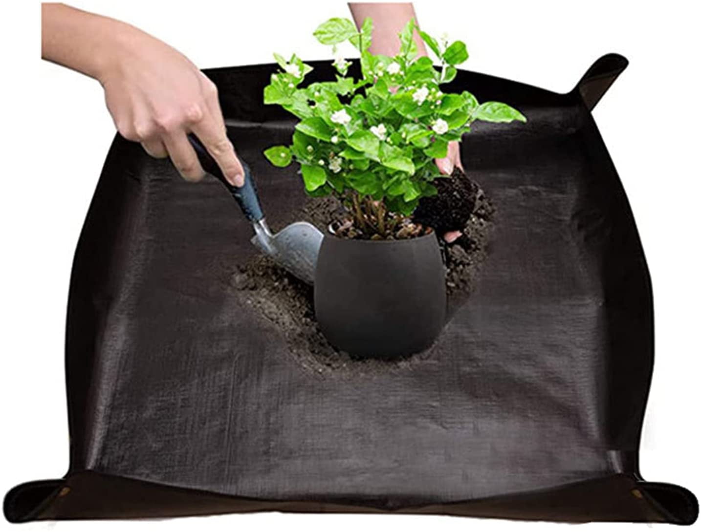 Indoor Planters Home Décor Home & Living Plant Potting Tarp Handmade