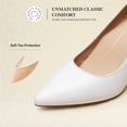 thumbnail image 4 of DREAM PAIRS Women's High Heels Pump Closed Pointed Toe Slip On Stiletto Dress Shoes Fashion Wedding Bridal Work Office Comfortable Pumps Shoes, 4 of 7