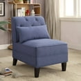 thumbnail image 6 of Susanna Accent Chair With Pillow, Blue, 6 of 8