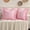 Pink, variant on 2 Pack Sage Green White Plaid Ruffle Euro Shams Pillow Covers 26x26 inches, 100% Cotton Gingham Checkered Farmhouse Pillowcases for Bed/Sofa (26x26 inches, Sage Green/White Plaid)