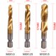 thumbnail image 1 of 1/2/3/6 uds, broca de taladro para grifo, vástago hexagonal, tornillo HSS chapado en titanio, broca de rosca, máquina de tornillo, grifo compuesto M3, M4, M5, M6, M8, M10, herramientas manuales Tan Jianjun unisex, 1 of 2