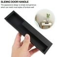 thumbnail image 2 of Set of 2 Handle Car Bumper Protector Spikes Door Stoppers Knob Kitchen Cabinet Handles Black, 2 of 8