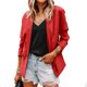 thumbnail image 1 of Puntoco Mujeres Casual Manga Larga Sólido Turndown Collar Botones Moda Abrigo Liquidación Puntoco Puntoco-2684, 1 of 6
