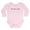 Petal Pink, variant on CafePress - Third Times A Charm Body Suit - Long Sleeve Cotton Baby Bodysuit