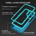 thumbnail image 3 of Petocase for Samsung Galaxy S26 Ultra Case,Magnetic Military-Grade Drop 3 Layer Protection Rugged Phone Cover for Galaxy S26 Ultra,Green, 3 of 7