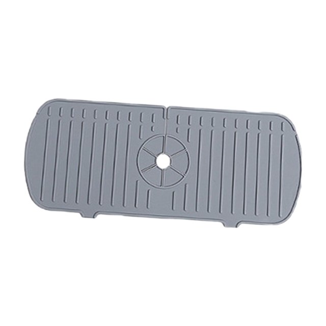 Abbracc Kitchen Sink Guard Water Catcher Pad Protection Mat Drying Mat Gray 35cm