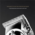 thumbnail image 3 of Tondeuse à Cheveux Professionnelle Sans Fil Tondeuse à Barbe de Précision Rasoir à Cheveux en Métal Affichage de la Batterie Numérique LCD Longueur des Cheveux Réglable Faible Bruit Rechargeable pour Cheveux Barbe, 3 of 9