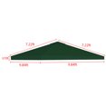 thumbnail image 2 of Gazebo Canopy Replacement Top Waterproof Cover, Outdoor Gazebo Canopy Cover, Single Tier Cover for Canopies, Garden, Patio, 2 of 7