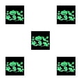 thumbnail image 3 of Wosthever 1 Set Halloween Luminous Stickers Removable Dark Door Wall Pumpkin Window Glow Decal The In for Theme Party Home Decoration Type2 NO2, 3 of 6