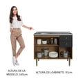 thumbnail image 4 of Alacena Gabinete Bajo Cocina Madesa Gourmet 105 Con Tarja MN, 4 of 5