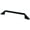 Black, variant on R. Christensen by Berenson 6070-1048-C 128 mm Center to Center Right Cabinet Pull, White
