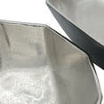 thumbnail image 5 of A&B Home Diamond Cut Aluminum Bowls - Set of 2 - Silver/Black, 5 of 5