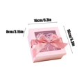 thumbnail image 3 of EUDIDV Romantic Presents Transparent Cover Packaging Gift Box Stereoscopic Valentine's Day Gift Box Bow Gift Box Valentine's Decor, 3 of 6