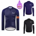 thumbnail image 2 of Conjunto de maillot de ciclismo Raplia Pro Team para hombre, manga larga, térmico, polar, para bicicleta de montaña y carretera, 2 of 5