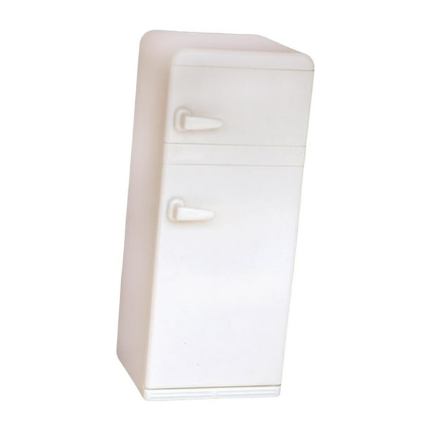 Mini Nevera perfke para casa de muñecas 1/12 modelo simulación cocina blanco