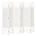 thumbnail image 1 of HOMCOM 6-Panel Room Divider Freestanding Folding Screen for Home White, 1 of 10