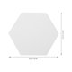 thumbnail image 5 of 12 piezas de azulejos de espejo hexagonales acrílicos, pegatinas de espejo de pared para sala de estar y dormitorio., 5 of 8