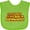 Apple Green, variant on Inktastic These Fools Put My Cape on Backwards® Yellow Red Boys or Girls Baby Bib