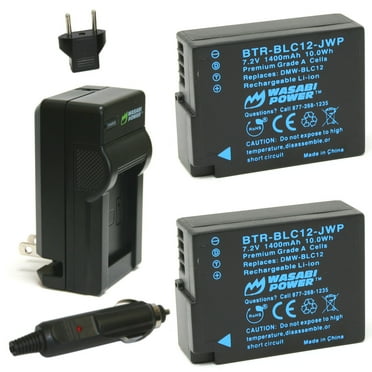 DSTE 2 Batterie Compatibili Per Panasonic Lumix (DMW-BCG10E) – Con Ricarica Rapida E Garanzia 24 Mesi