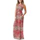 thumbnail image 2 of Vestido largo suelto sin mangas de verano para mujer Vestido largo casual con bolsillos Adepaton FSHY034-180, 2 of 3