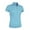 Moderate Blue, variant on Monterey Club Women's Solid Tailored Collar Short sleeve Golf Polo Shirt #2670