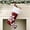 Multicolor-368, variant on AuroraX Plaid Christmas Stocking Traditional Plush White Faux Fur Trim Stockings 18" Hanging Large Candy Stocking Bag for Decoration Gifts for Fireplace