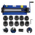 thumbnail image 2 of Roller Bending Machine 18 inch Sheet Metal Bead Roller With 6 Sets Dies For Producing Strengthening Ribs Throat Depth 45.72 cm, 2 of 6