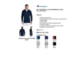 thumbnail image 2 of Champion S270 Men's Full-Zip Jacket - Slate Grey Heather - XX-Large, 2 of 2