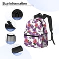 thumbnail image 3 of Fotbe Peonies Mochila Ligera Casual para Laptop para Hombres y Mujeres, Mochila Impermeable de Uso Diario, Mochila para Universidad, 3 of 6