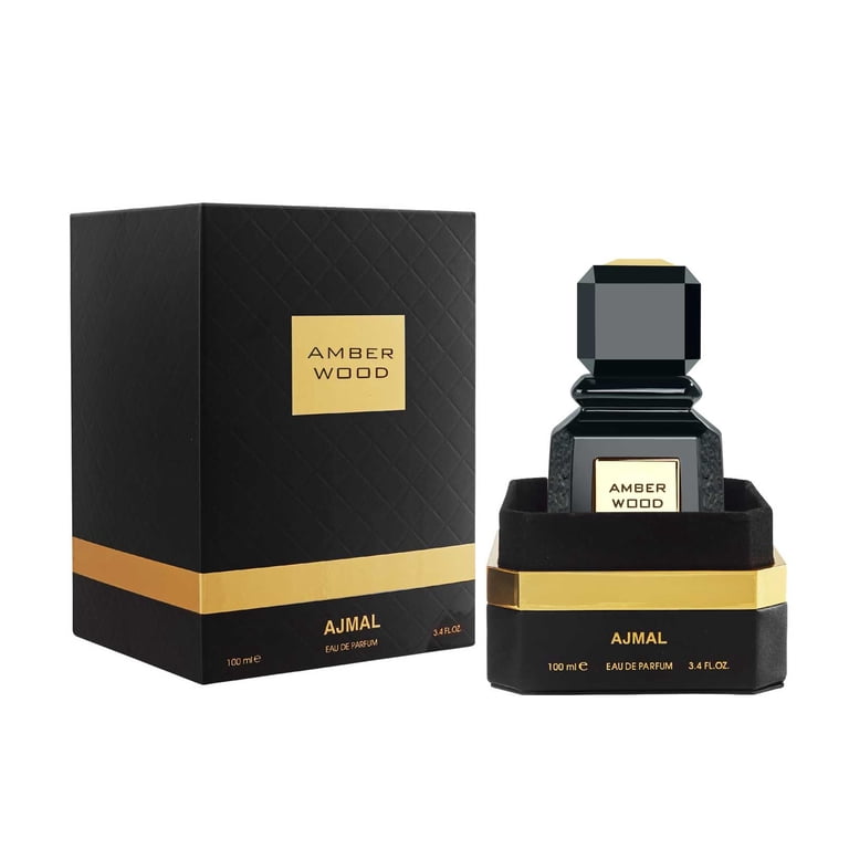 Ajmal Amber Wood Unisex Eau De Parfum Spray from W Collection, 3.4