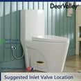 thumbnail image 5 of Ace 1.6 GPF Dual-Flush Toilet Modern Elongated One-Piece Toilet for Floor Mounted Glazed Surface (Seat Included) DV-1F52102R, 5 of 12