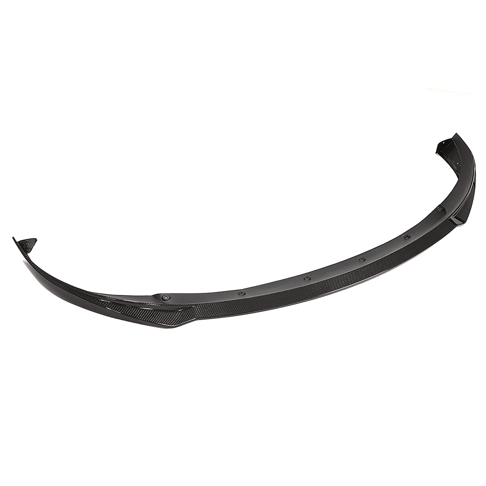 Ikon Motorsports Front Bumper Lip Spoiler for 2020-2025 Tesla Model Y IKON Style Carbon Fiber
