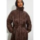 thumbnail image 3 of Dorothy Perkins - Saco Brillo para Mujer (Chocolate), 3 of 5