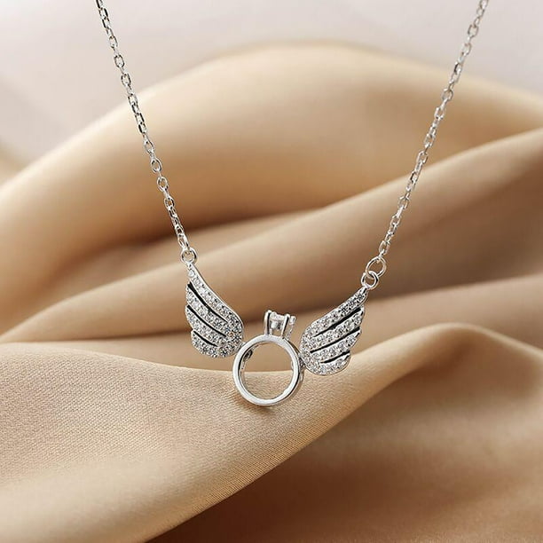 Angel store necklace walmart