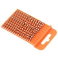 thumbnail image 2 of 10Pcs Twist Drills High Speed Steel Straight Shank Spiral Router Bit Set for Manual Punching3.2mm Sharkdo, 2 of 10