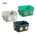 thumbnail image 3 of Wosthever Armario de baño que ahorra espacio de 3 piezas para almacenamiento, precio asequible y armario con garantía en el baño Almacenamiento y organización del hogar, 3 of 6